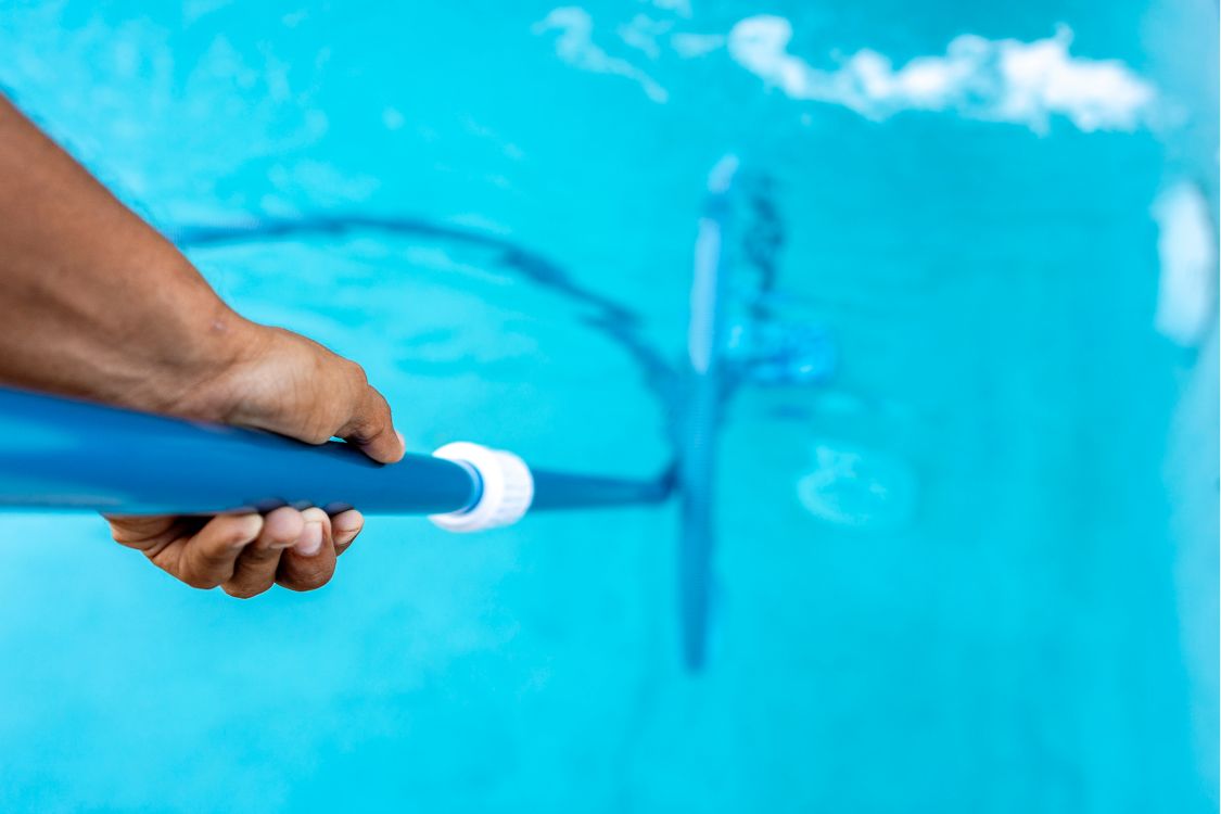 Residential pool installation project